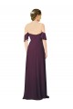 Cold Shoulder Sweetheart Soft Chiffon Sheath Formal Dress / Bridesmaid Dress Brisbane