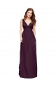 Sleeveless V-Neck Chiffon A-Line Evening Gowns / Bridesmaid Dresses Brisbane