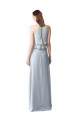 Sleeveless Halter Neck Soft Chiffon A-Line Bridesmaid Dresses Brisbane