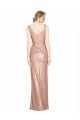 Sleeveless V-Neck Sequin Sheath Bridesmaid Dress / Evening Dress Brisbane