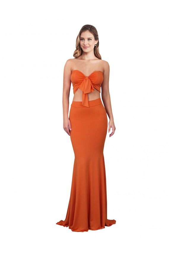 Sleeveless Strapless Spandex Mermaid Formal Evening Gown / Prom Dress / Bridesmaid Dress Brisbane