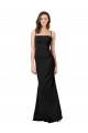 Sleeveless Spaghetti Straps Open Back Stretch Crepe Sheath Formal Evening Gown / Prom Dress / Bridesmaid Dress Brisbane