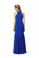 Sleeveless Royal Blue V-Neck Stretch Crepe Mermaid Formal Evening Gown / Prom Dress / Bridesmaid Dress Brisbane