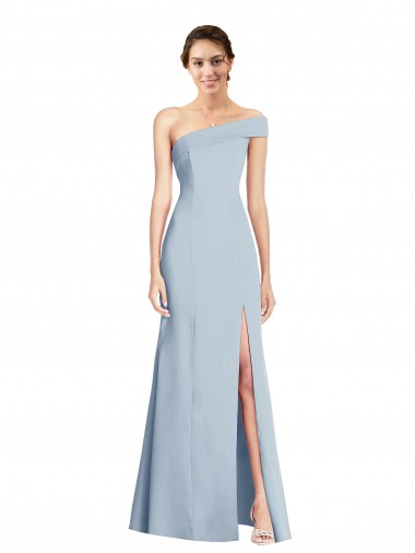 Sleeveless Off the Shoulder Stretch Crepe Trumpet Formal Evening Gown / Prom Dress / Bridesmaid Dress Brisbane