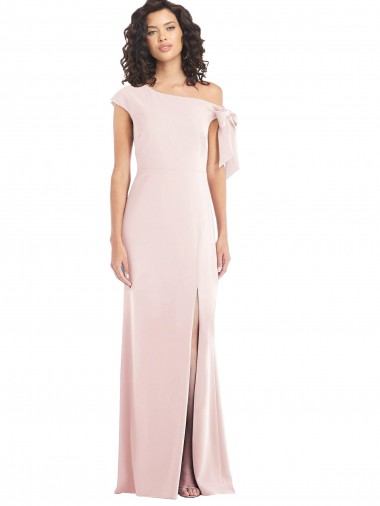 Cap Sleeves Off the Shoulder Stretch Crepe Trumpet Formal Evening Gown / Prom Dress / Bridesmaid Dress Brisbane