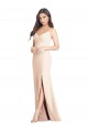 Sleeveless Spaghetti Straps Stretch Crepe Trumpet Semi Formal Evening Dress / Prom Dress / Bridesmaid Dress Brisbane