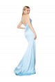 Sleeveless High Neck Stretch Satin Mermaid Formal Evening Gown / Prom Dress / Bridesmaid Dress Brisbane